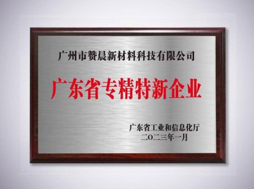 廣東省專(zhuān)精特新企業(yè)