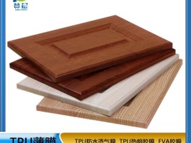 熱熔膠膜PVC耗材膜門(mén)板材料櫥柜框門(mén)防潮防水免噴膠吸塑膜ZC